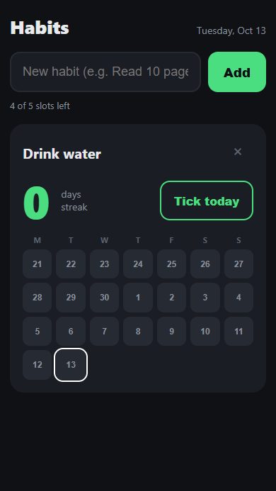 The app Claude built from this prompt